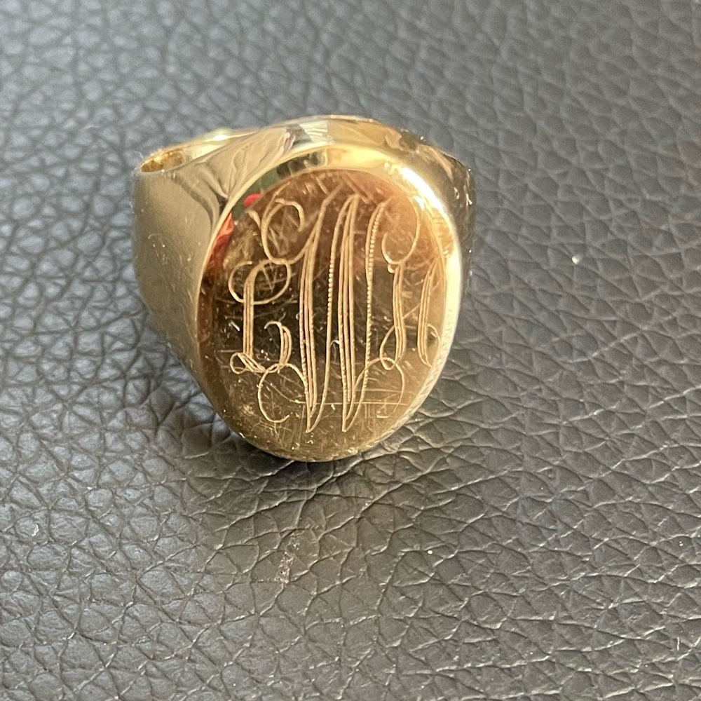 14k Signet Ring